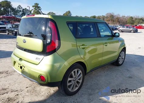 2018 Kia Soul + из США, поврежденный, VIN KNDJP3A57J7889321